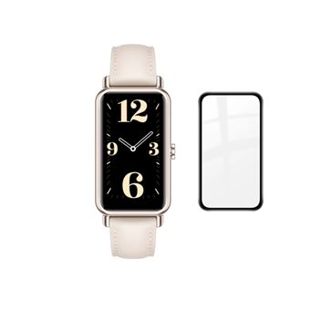Película Protectora de Ecrã Gel Full Cover Com Bordas Pretas Phonecare para Huawei Watch Fit Mini - Transparente - 1