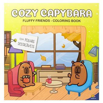 Fluffy Friends - Coloring Book: Cozy Capybara - 1