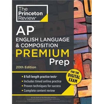 Princeton Review AP English Language & Composition Premium Prep, 20th Edition - 1