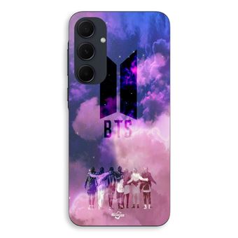 Capa Maniacase para Samsung Galaxy A35 | BTS grupo música kpop logotipo - 1