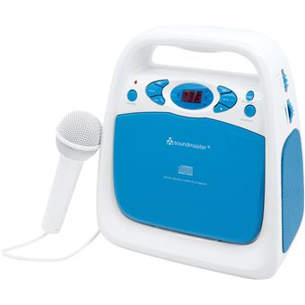 Leitor de Cd Soundmaster KCD50BL | Azul, Branco - 1