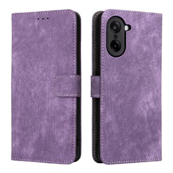 Capa ZURSANA para OnePlus Ace 5 Racing 5G | Pele Sintética | Fecho Magnético | Compartimento para Cartões com Bloqueio RFID | Violeta - 1