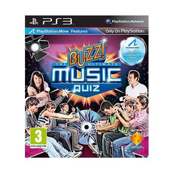 Buzz!: The Ultimate Music Quiz PS3 - 1