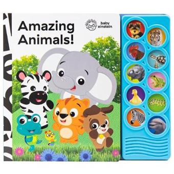 Listen And Learn Board Book Baby Einstein Amazing Animals Refresh - 1