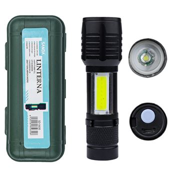 Lanterna Multifuncional LED Sanda SD-5630 - Preto - 1
