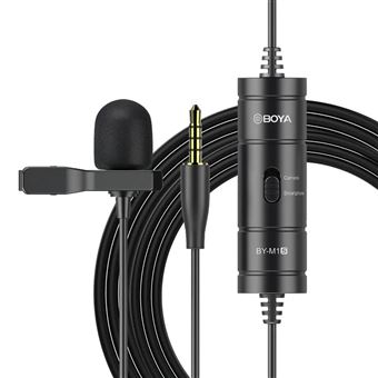 Microfone de Lapela BOYA BY-M1S | Preto - 1