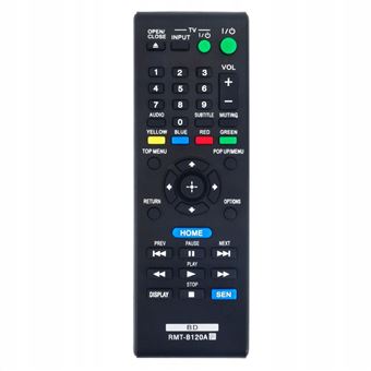 Comando Remoto Dishiqing para Sony Blu-ray BDP-S190 BDP-S3100 BDP-S590 BDP-S3 | Preto - 1