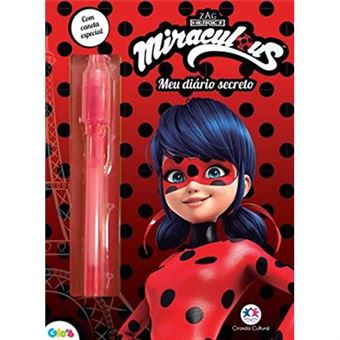 Miraculous Ladybug: Meu Diário De Segredos - Com Caneta Especial - 1