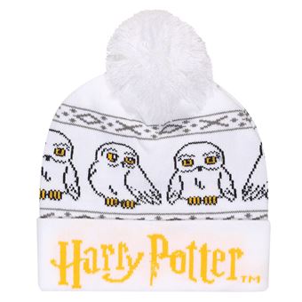 Gorro Harry Potter Hedwig Snow Beanie | Branco | Tamanho único - 1