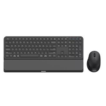Teclado Wireless + Rato Philips 6000 series SPT6607B/34 | Preto - 1