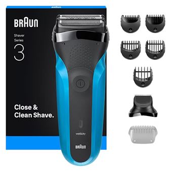 Máquina de Barbear Braun Series 3 310BT | Azul - 1