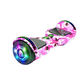 Hoverboard Kulexing N87D | 7'' | Bluetooth | Música - Rosa - 1