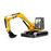 Mini Escavadora Bruder Cat_0