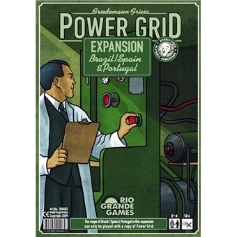 Jogo Rio Grande Games Power Grid Recharged (2nd Edition) Brazil/Spain & Portugal - 1