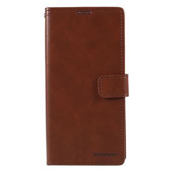 Capa PU lua azul marrom para Samsung Galaxy A50