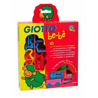 Moldes para Plasticina Giotto Be-Be com 11 Peças 464200 - 1