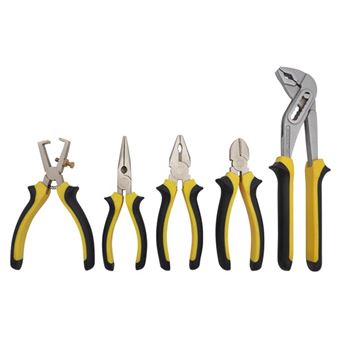 Conjunto de Alicates Toolland HPSET1 | Black, Yellow - 1