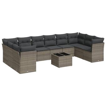Conjunto de Mobiliário de Exterior VidaXL 3250049 - 1