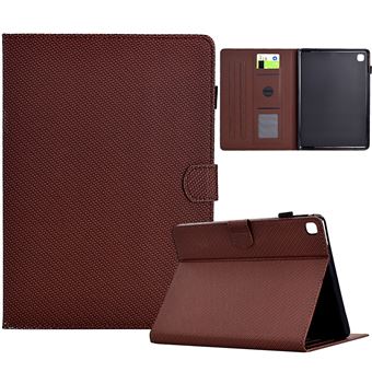 Capa ZURSANA para Samsung Galaxy Tab A7 10,4 " (2022/2020) (T503/T509/T500/T505/T507) | Fina em Pele PU | Suporte Multiangular para Cartões | Castanho - 1