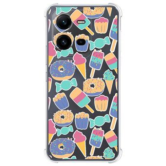 Capa Tumundosmartphone de silicone anti-choque para Vivo X80 Lite 5G design Doces 02 desenhos - 1