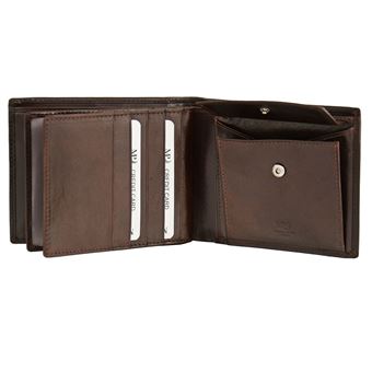 Carteira Homem em Pele MP TAGUS - Castanho - 1