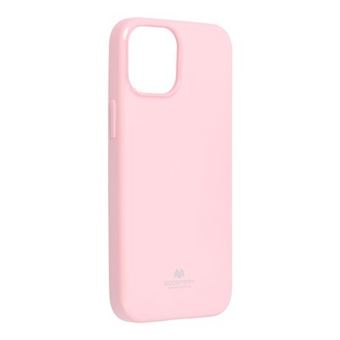 Capa Silicone Mercury Flexível para Iphone 13 Mini Rosa Claro - 1