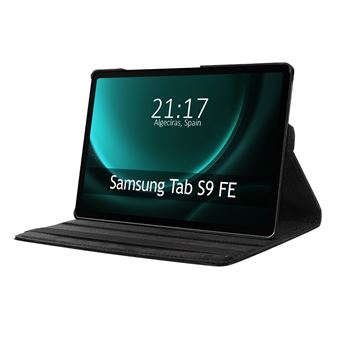 Capa TUMUNDOSMARTPHONE giratória 360 para Samsung Galaxy Tab S9 FE | Preto - 1