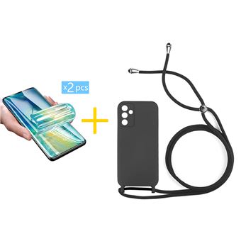 Pack 2 x Película de Hidrogel + Capa skyhe para Samsung Galaxy A36 5G | Gel Rope | Preto - 1
