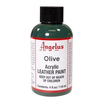 Pintura para Couro e Sintético Angelus Olive | 18 ml - 1