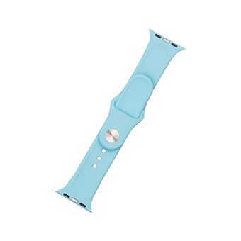 Bracelete de Silicone FIXED para Apple Watch 38/40/41mm - Turquesa - 1
