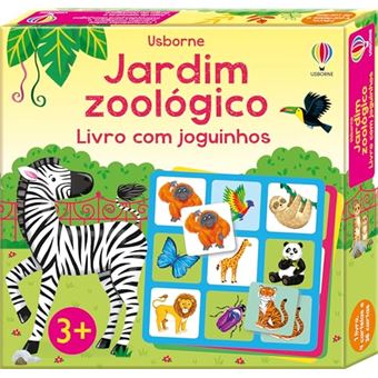 Jardim Zoológico: Livro Com Joguinhos - 1