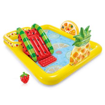 Piscina Infantil Intex Fun'n'Fruity Play Center | Retangular | 493 L | 91x191x244 cm - 1