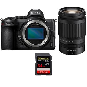 Nikon Z5 + Z 24-200mm f/4-6.3 VR + 1 SanDisk 64GB Extreme PRO UHS-II SDXC 300 MB/s + PDF 15 Técnicas para Melhorar as suas Fotografias - 1