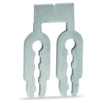 Acessório de Bloco de Terminais Wago Comb-style jumper bar 10-way | Cinzento - 1