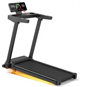 Passadeira Dobrável BIGZZIA | Inclinação de 0-10% | Velocidade Ajustável 1-12 km/h | 3,0 HP | Sensor de Pulsação - 1