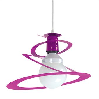Candeeiro Suspensão Tosel Loki | 30 cm | 1 Luzes - Roxo - 1