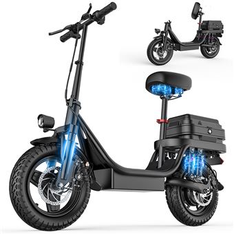 Bicicleta Elétrica Dobrável Toofly GQ8 | 14" | 48V 250W 15Ah | Preta - 1