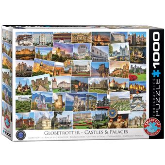 Puzzle Eurographics Globetrotter Castles + Pala | 1000 Peças - 1