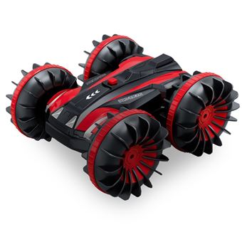 Carro Telecomandado RC 360º Goeik com Controlo Remoto | Terra/Neve/Água | À Prova D'água | Tração 4WD | XL - Vermelho - 1