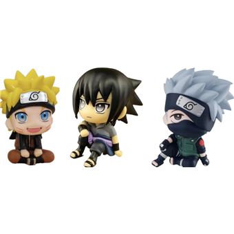 Figura Anime NARUTO EZII Hatake Kakashi Uzumaki Naruto Sasuke 3 em 1 - 1