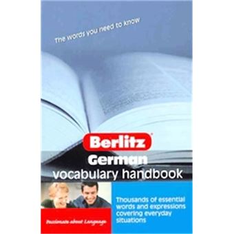 Berlitz German Vocabulary Handbook - 1
