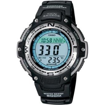 Relógio Casio Twin Sensor SGW100-1V Preto - 1