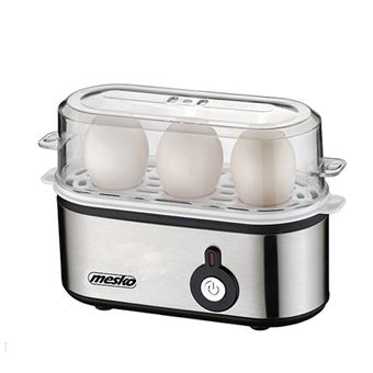 Cozedor de Ovos Mesko Home MS 4485 | Prateado, Transparente - 1
