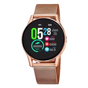 Smartwatch Lotus Smartime | 39.6 mm | Rosa Dourado - 1