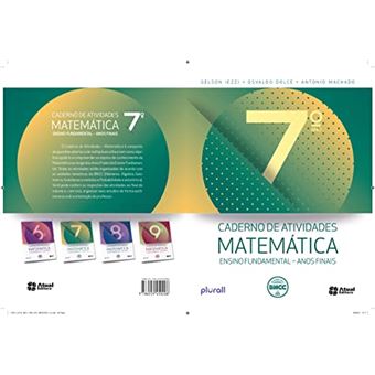 Caderno De Atividades De Matemática - 7 Ano - 1