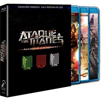 DVD Shingeki no Kyojin Attack On Titan / Ataque a Los Titanes