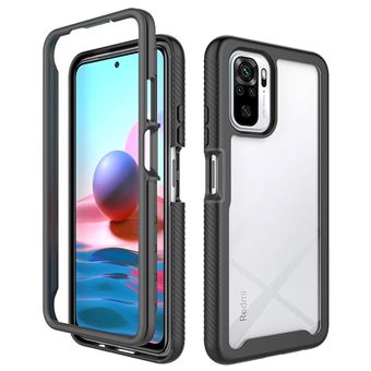 Capa Magunivers e TPU 360 ° Cobertura Híbrida preto para Xiaomi Redmi Note 10 5G/Poco M3 Pro 4G/Poco M3 Pro 5G - 1