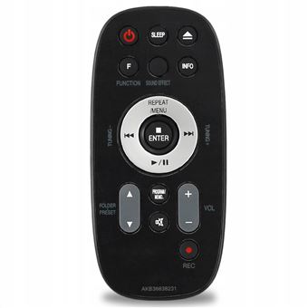 Comando Remoto Dishiqing para Leitor de DVD LG Micro Hi-Fi System AKB3663823 | Preto - 1