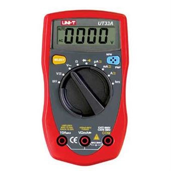 Multímetro Digital Uni-T 500V Ut33A - 1