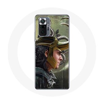 Capa Maniacase para Xiaomiredmi Note 10 Pro Loki Thor Ragnarok Com Casque Fan Artetemporada 1 - 1